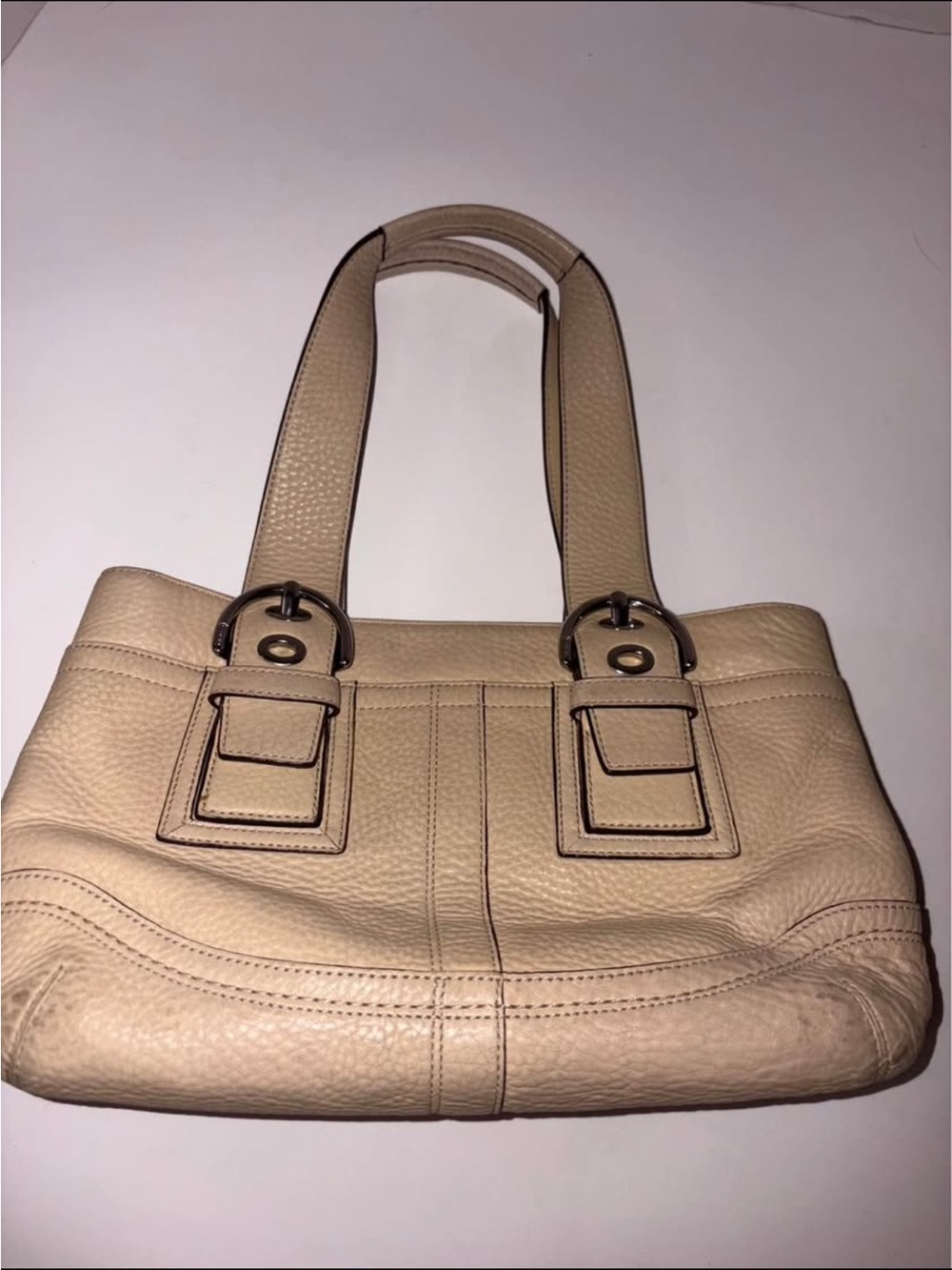 Vintage Coach Leather Bag